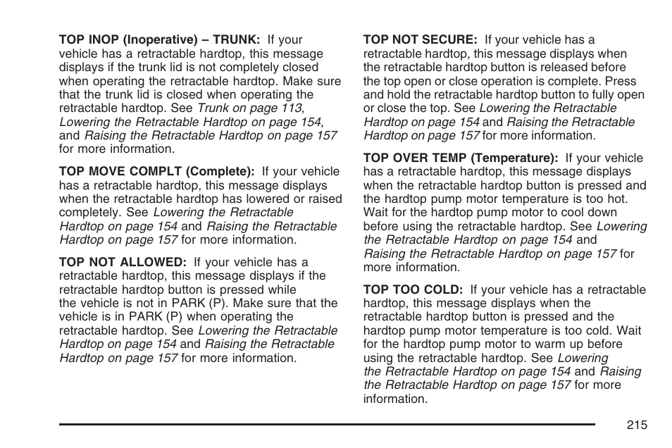 Pontiac 2007 G6 User Manual | Page 215 / 486