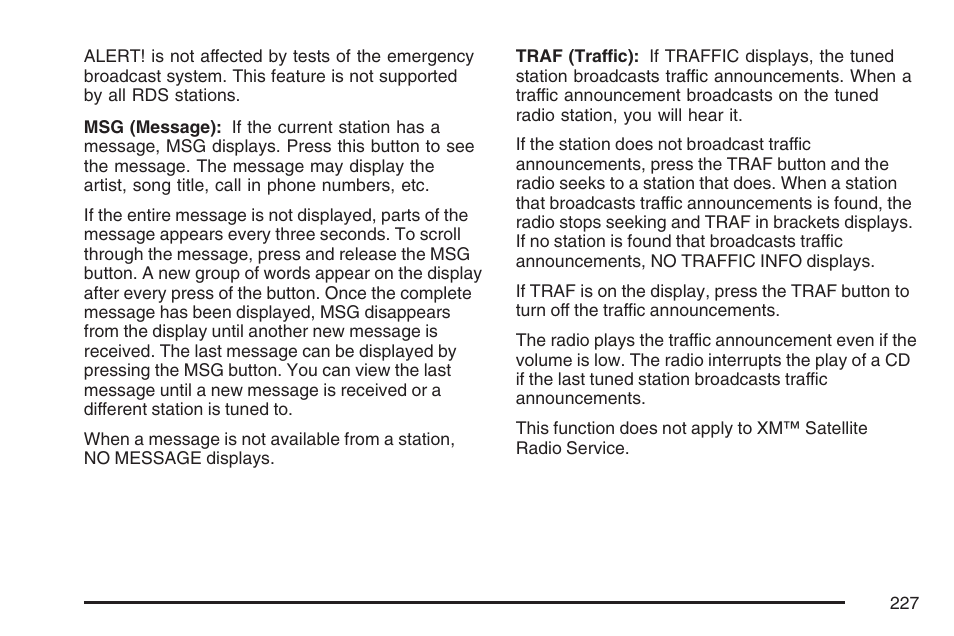 Pontiac 2007 G6 User Manual | Page 227 / 486
