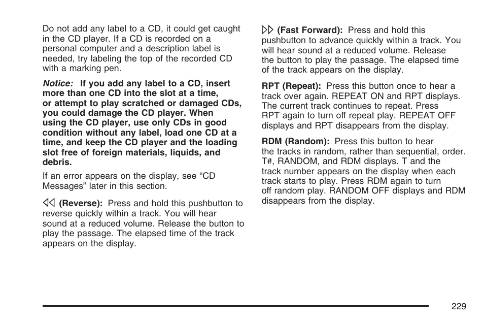 Pontiac 2007 G6 User Manual | Page 229 / 486