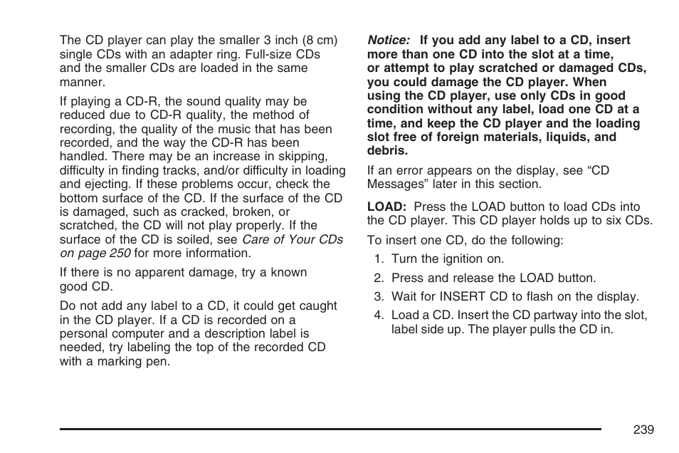 Pontiac 2007 G6 User Manual | Page 239 / 486