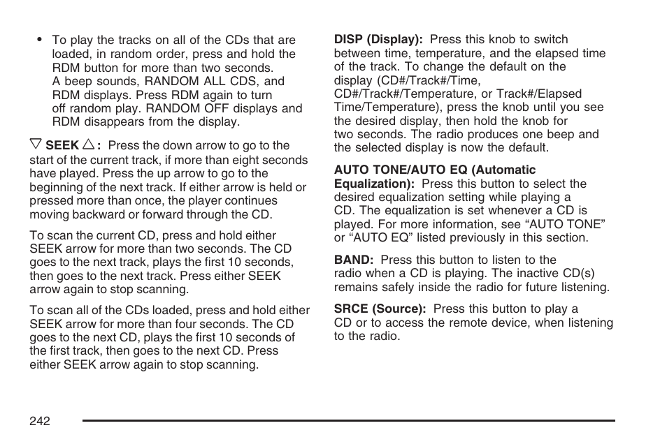 Pontiac 2007 G6 User Manual | Page 242 / 486