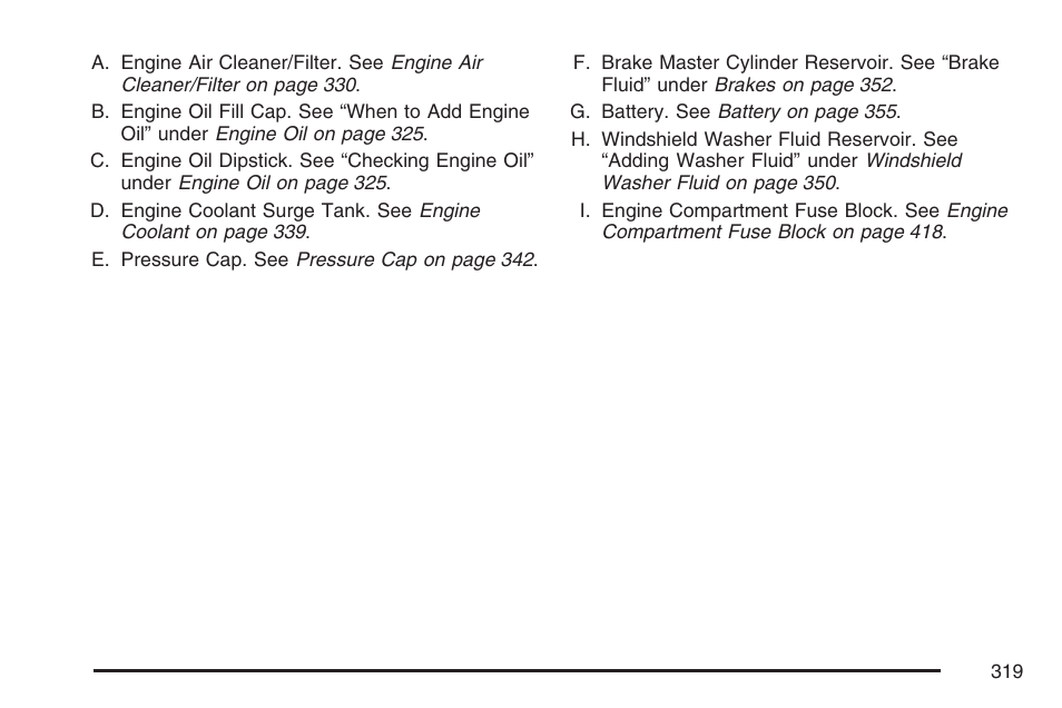 Pontiac 2007 G6 User Manual | Page 319 / 486