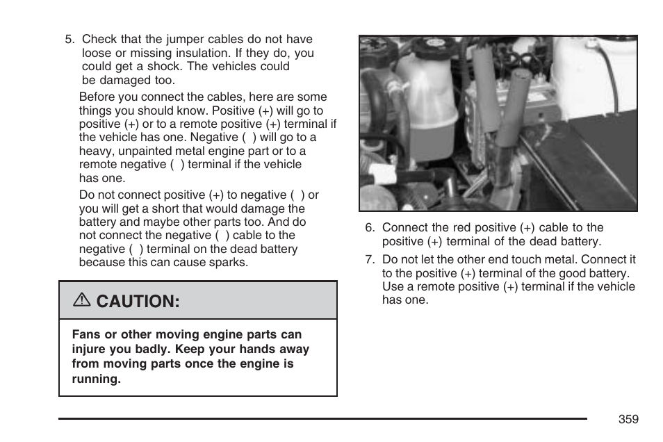 Caution | Pontiac 2007 G6 User Manual | Page 359 / 486
