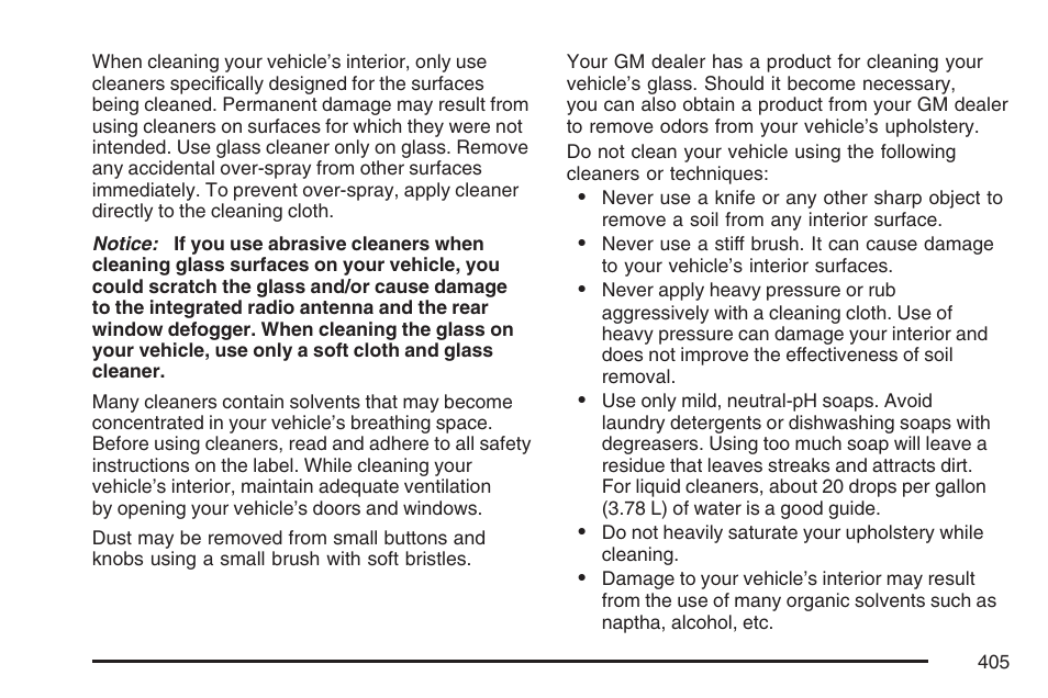 Pontiac 2007 G6 User Manual | Page 405 / 486