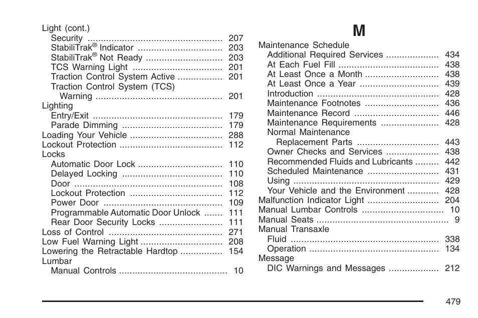 Pontiac 2007 G6 User Manual | Page 479 / 486