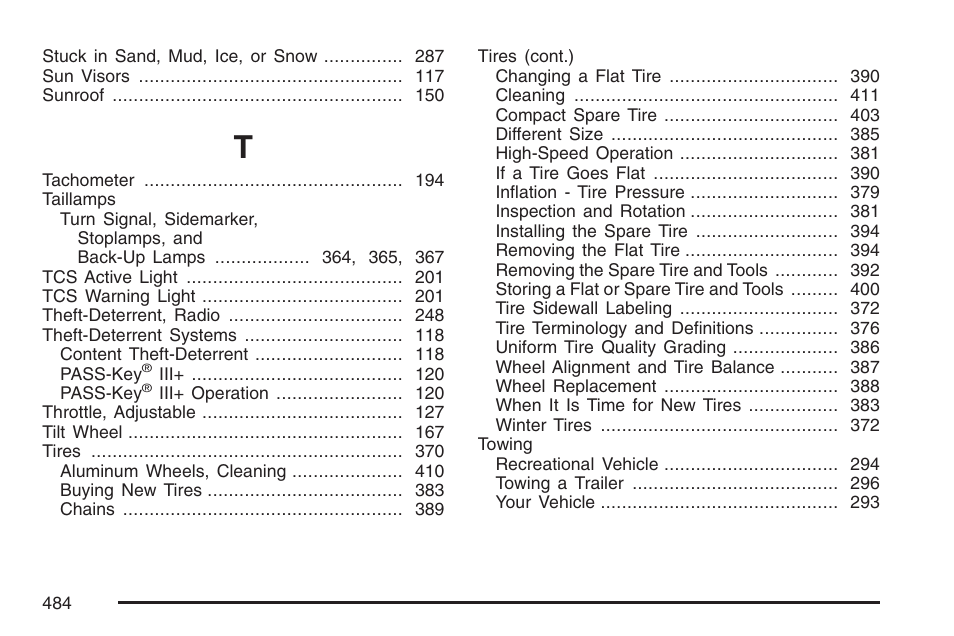 Pontiac 2007 G6 User Manual | Page 484 / 486
