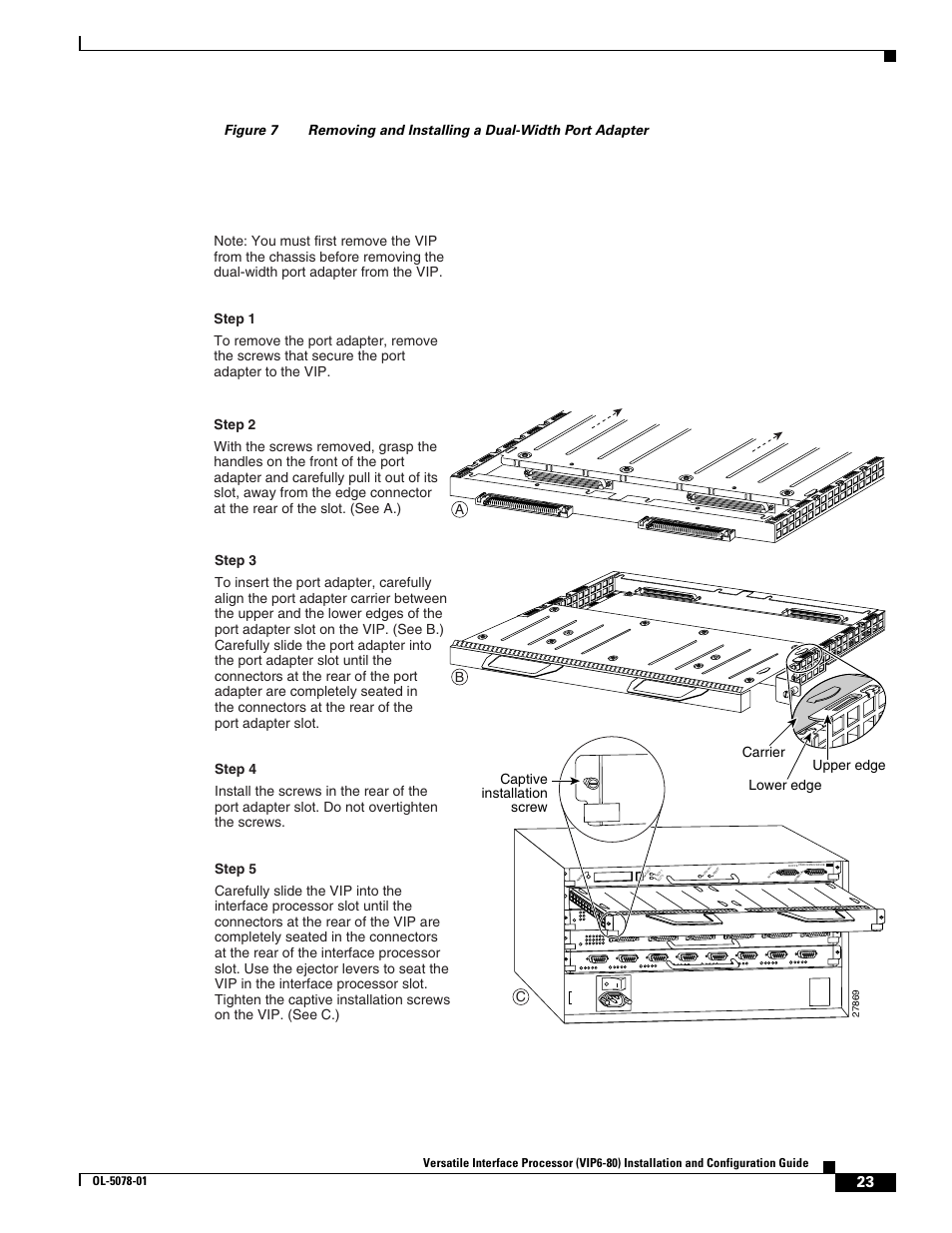 Figure 7 | Cisco (VIP6-80) User Manual | Page 23 / 40