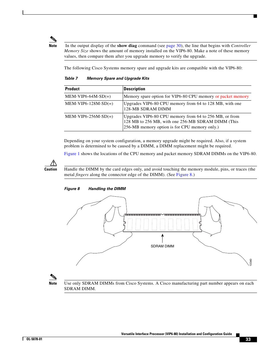 Cisco (VIP6-80) User Manual | Page 33 / 40