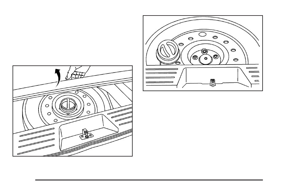 Removing the spare tire and tools, Removing the spare tire and tools -64 | Pontiac 2006 Torrent User Manual | Page 300 / 368