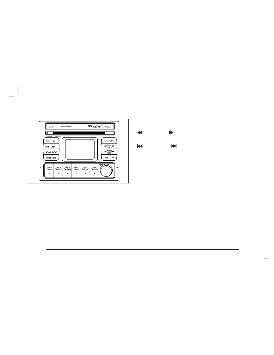 Radio with six-disc cd | Pontiac 2006 Gto User Manual | Page 144 / 326