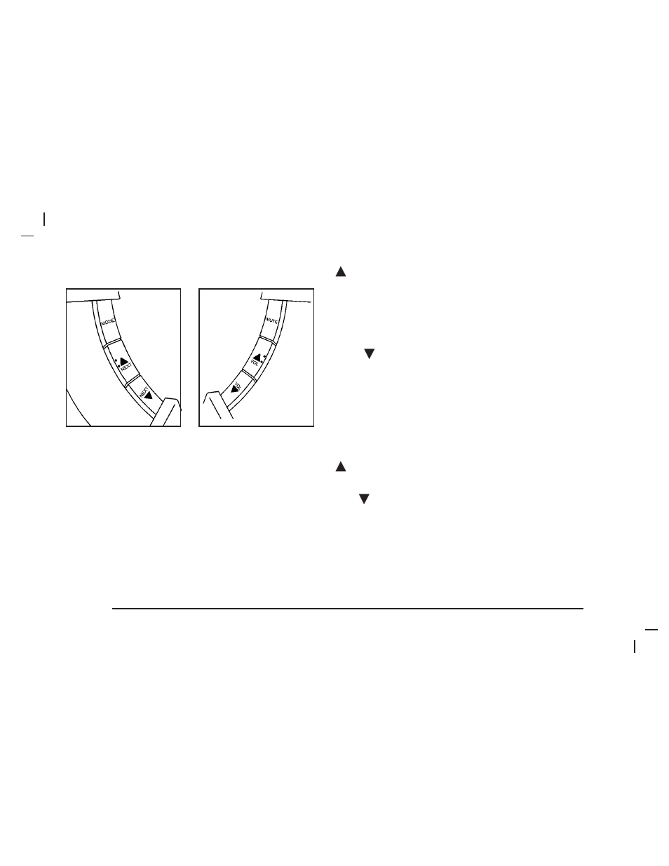 Audio steering wheel controls | Pontiac 2006 Gto User Manual | Page 154 / 326