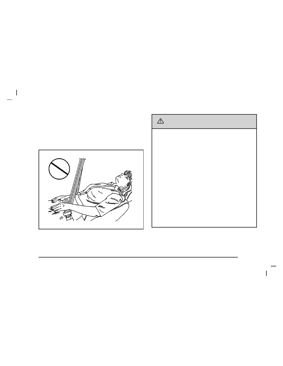 Caution, Reclining seatbacks | Pontiac 2006 Gto User Manual | Page 9 / 326
