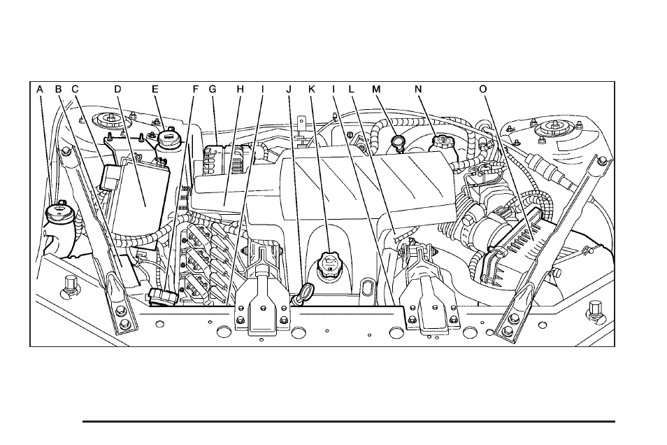 Engine compartment overview, Engine compartment overview -12 | Pontiac 2006 Grand Prix User Manual | Page 318 / 472