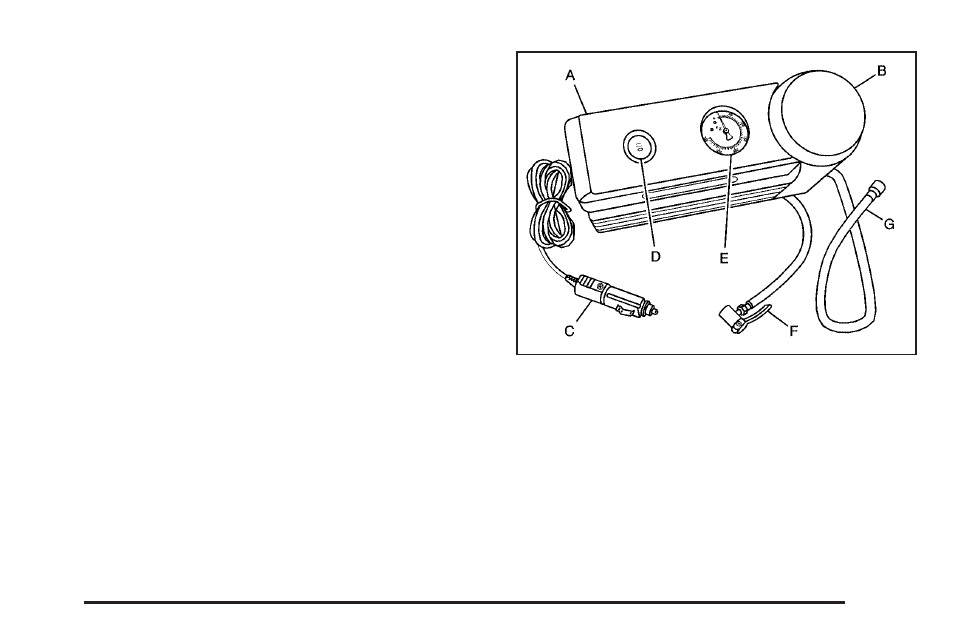 Tire inflator kit (gxp), Tire inflator kit (gxp) -79 | Pontiac 2006 Grand Prix User Manual | Page 385 / 472