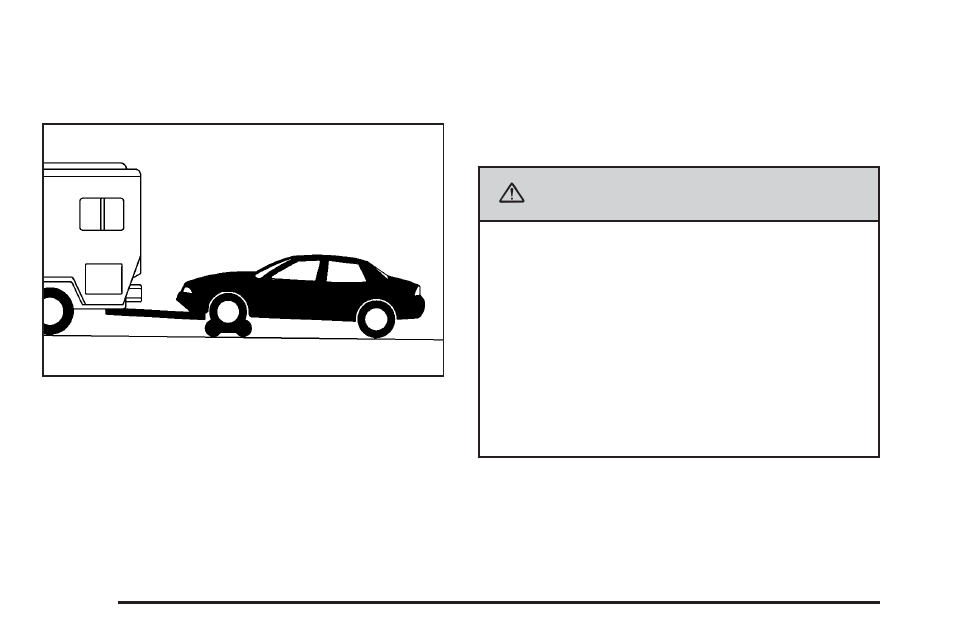 Towing a trailer, Towing a trailer -40, Caution | Pontiac 2006 G6 User Manual | Page 260 / 416