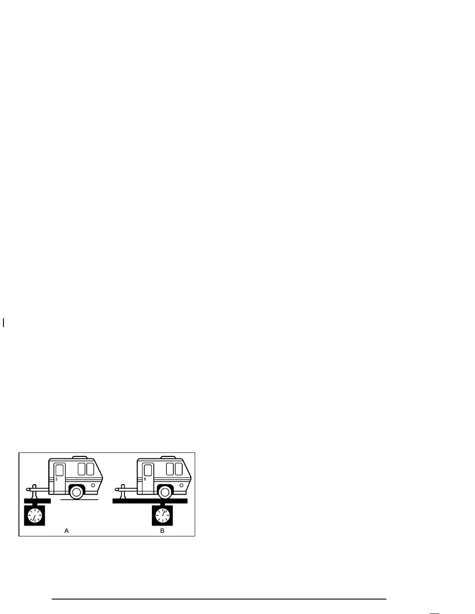 Weight of the trailer tongue, Total weight on your vehicle’s tires | Pontiac 2005 Vibe User Manual | Page 218 / 374