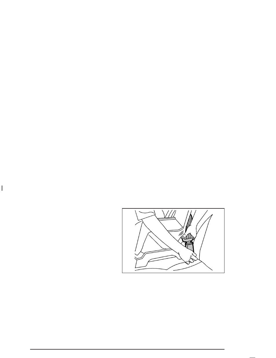 Securing a child restraint in a rear seat position, A child restraint in a, Rear seat position -40 | Pontiac 2005 Vibe User Manual | Page 46 / 374