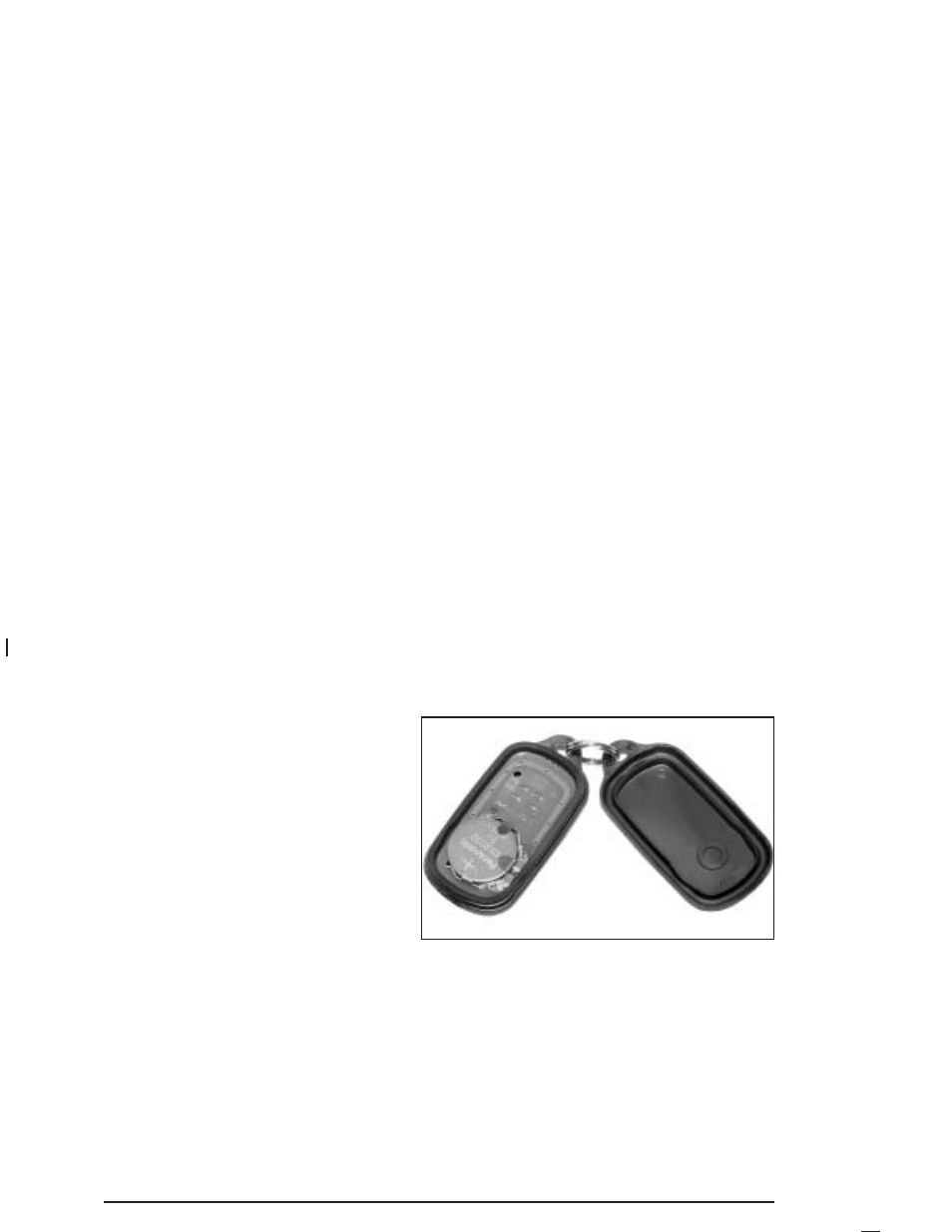 Matching transmitter(s) to your vehicle, Battery replacement | Pontiac 2005 Vibe User Manual | Page 76 / 374