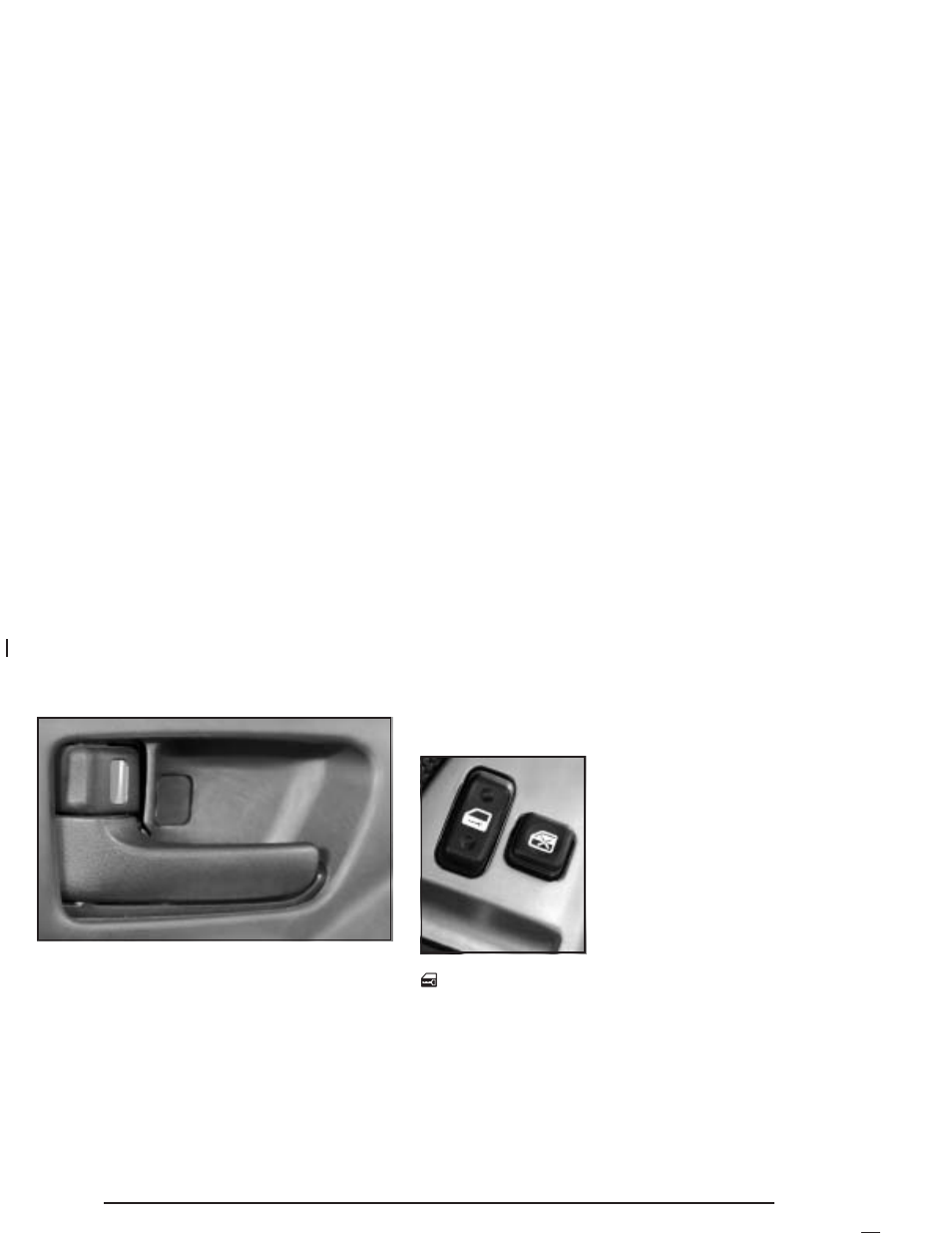 Power door locks, Power door locks -8 | Pontiac 2005 Vibe User Manual | Page 78 / 374