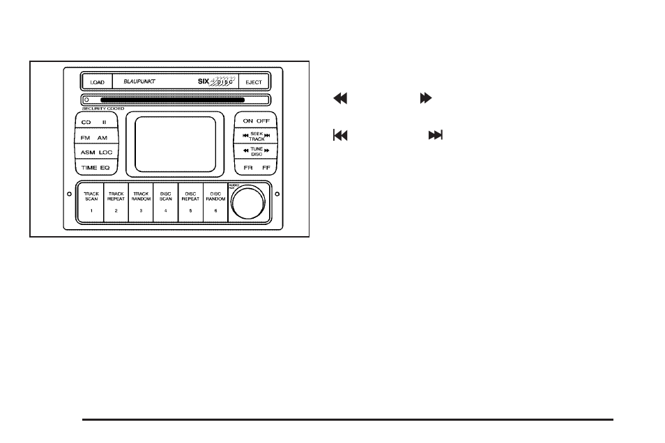 Radio with six-disc cd, Radio with six-disc cd -46 | Pontiac 2005 GTO User Manual | Page 140 / 318