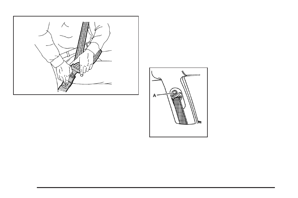 Shoulder belt height adjustment, Shoulder belt height adjustment -18 | Pontiac 2005 GTO User Manual | Page 24 / 318