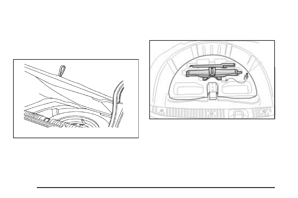 Removing the spare tire and tools, Removing the spare tire and tools -70 | Pontiac 2005 GTO User Manual | Page 256 / 318