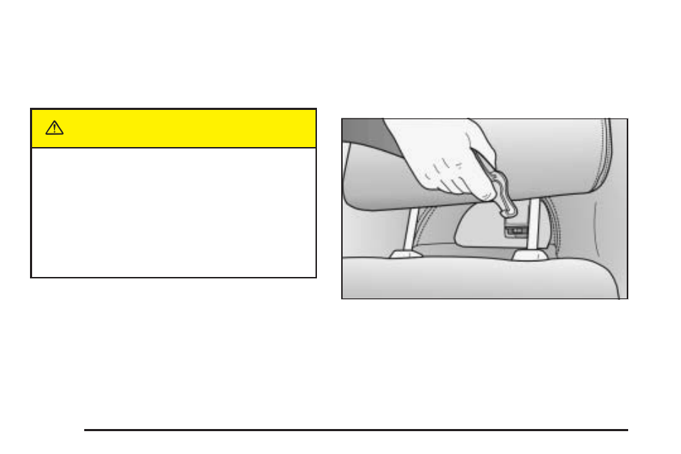 Top strap anchor location, Top strap anchor location -36, Caution | Pontiac 2005 GTO User Manual | Page 42 / 318