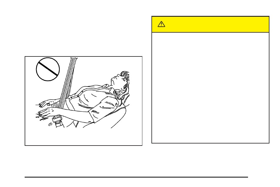 Reclining seatbacks, Reclining seatbacks -3, Caution | Pontiac 2005 GTO User Manual | Page 9 / 318