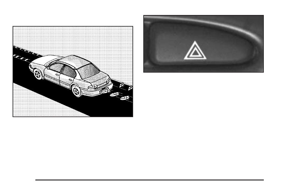 Hazard warning flashers, Hazard warning flashers -6, Hazard | Warning flashers | Pontiac 2005 Grand Am User Manual | Page 100 / 334