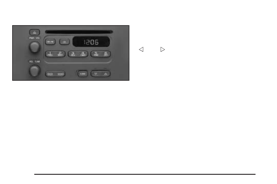 Radio with cd (base level), Radio with cd (base level) -38 | Pontiac 2005 Grand Am User Manual | Page 132 / 334