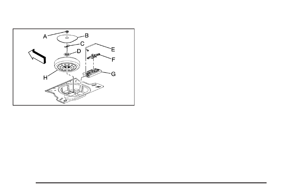 Compact spare tire, Compact spare tire -70 | Pontiac 2005 Grand Am User Manual | Page 278 / 334