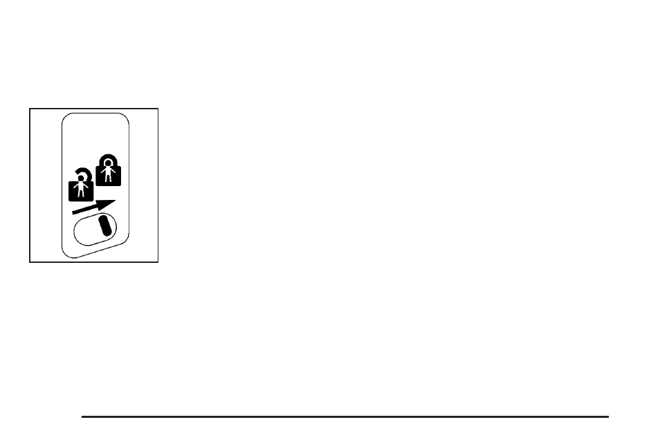 Rear door security locks, Rear door security locks -10 | Pontiac 2005 Grand Am User Manual | Page 74 / 334