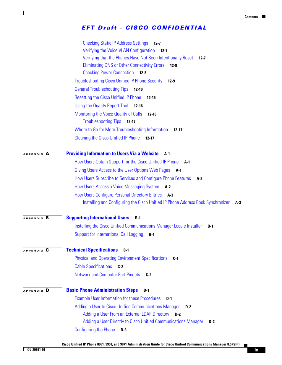 Cisco 9971 E-1 User Manual | Page 7 / 8