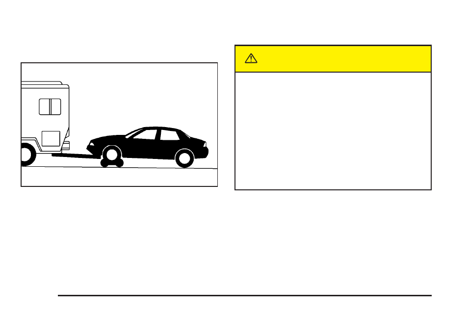 Towing a trailer, Towing a trailer -38, Caution | Pontiac 2005 G6 User Manual | Page 226 / 354