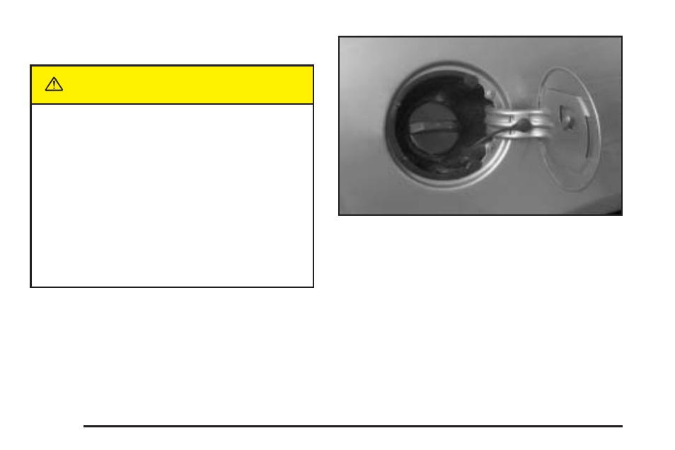 Filling your tank, Filling your tank -8, Caution | Pontiac 2005 G6 User Manual | Page 240 / 354