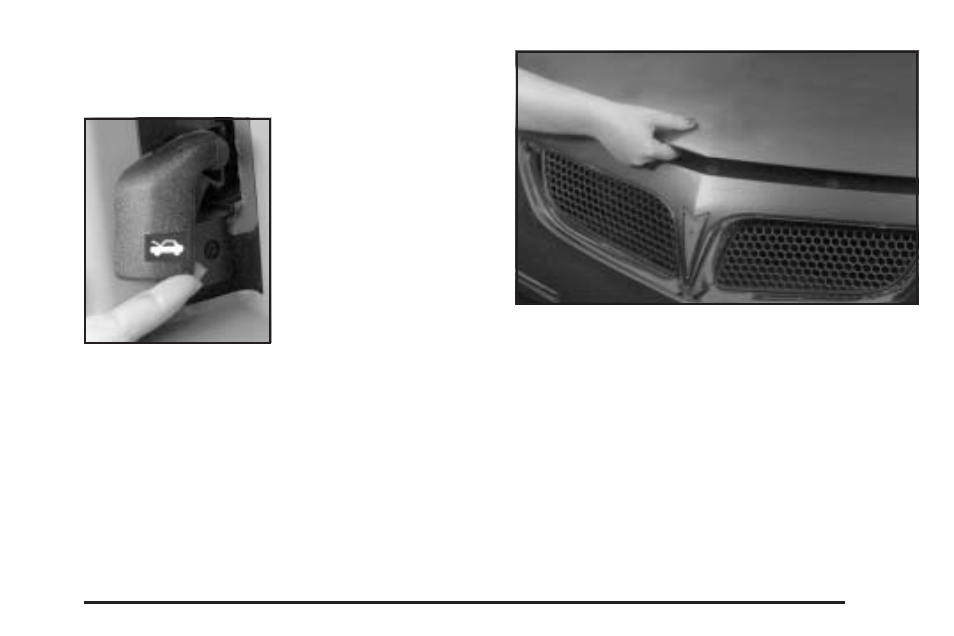 Hood release, Hood release -11 | Pontiac 2005 Bonneville User Manual | Page 271 / 438