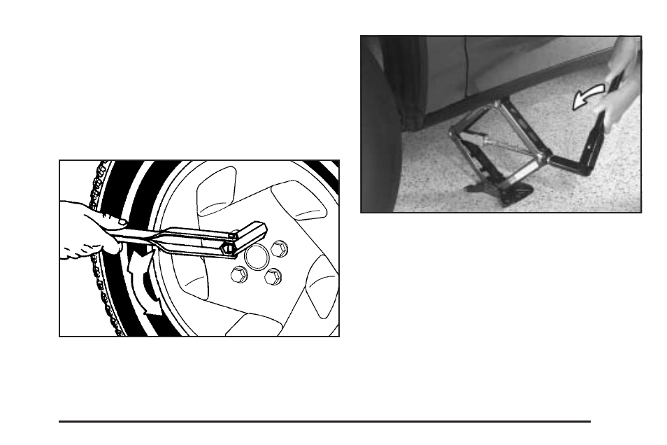 Removing the flat tire and installing the, Spare tire -95 | Pontiac 2005 Bonneville User Manual | Page 355 / 438
