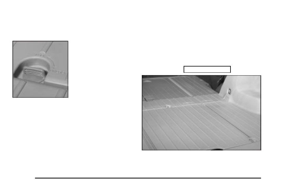Rear storage area, Rear cargo accessory track system | Pontiac 2004 Vibe User Manual | Page 104 / 370