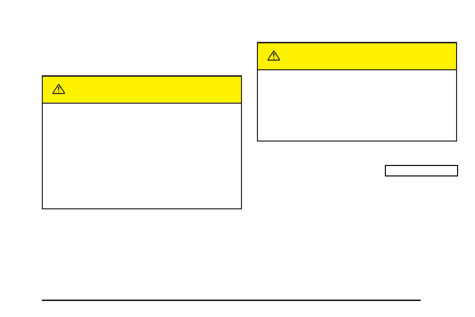 Caution | Pontiac 2004 Vibe User Manual | Page 115 / 370