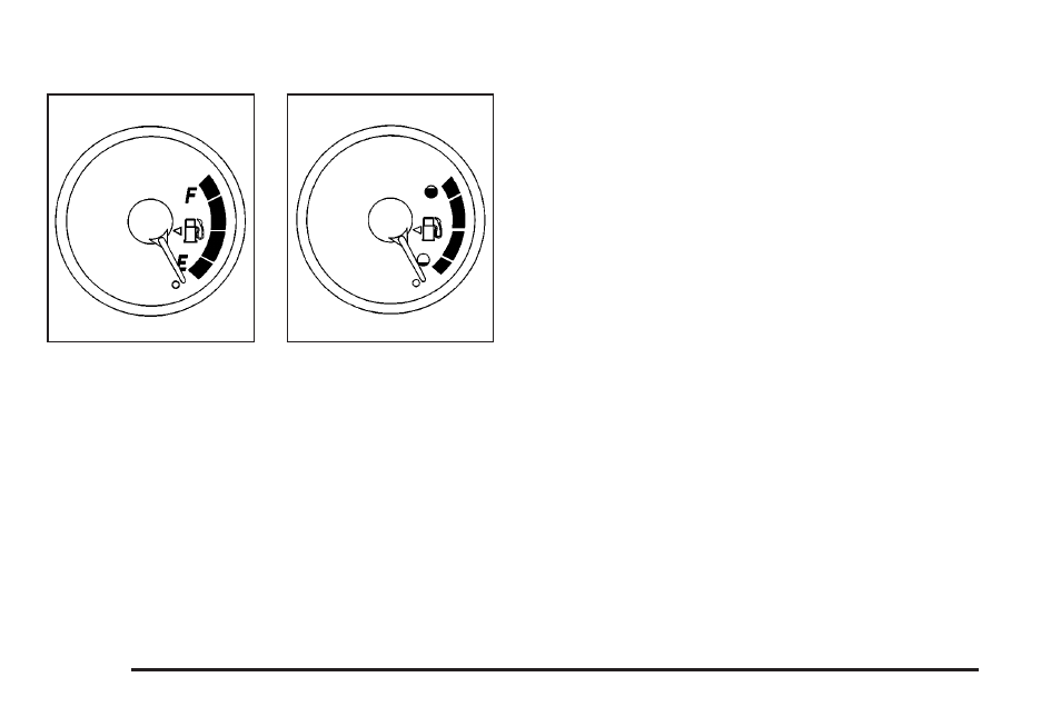 Fuel gage, Fuel gage -40 | Pontiac 2004 Vibe User Manual | Page 146 / 370