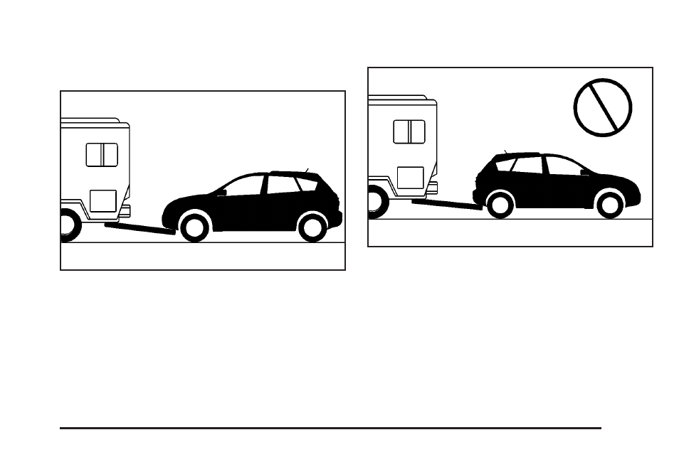 Towing, Dinghy towing | Pontiac 2004 Vibe User Manual | Page 201 / 370