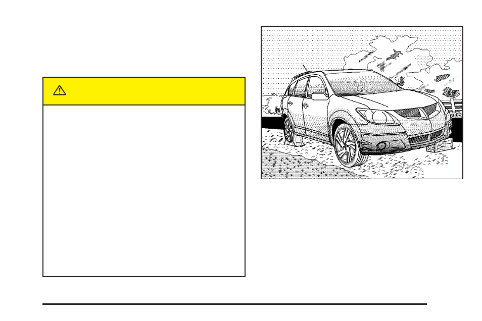 Changing a flat tire, Changing a flat tire -77, Caution | Pontiac 2004 Vibe User Manual | Page 287 / 370