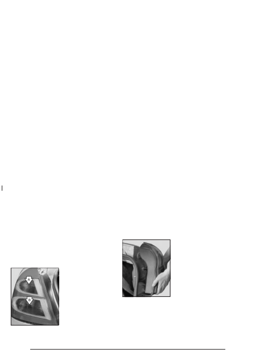 Center high-mounted stoplamp (chmsl), Taillamps, turn signal, and stoplamps, Taillamps, turn | Signal, and stoplamps, Taillamps, Turn signal, and stoplamps | Pontiac 2004 Grand Prix User Manual | Page 344 / 432