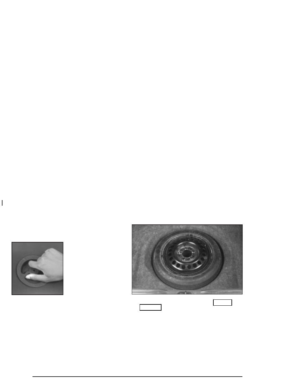 Removing the spare tire and tools | Pontiac 2004 Grand Prix User Manual | Page 360 / 432