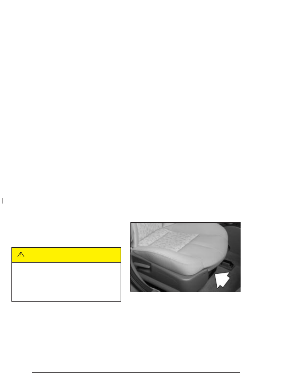 Front seats, Manual seats, Front seats -2 | Manual seats -2 | Pontiac 2004 Grand Prix User Manual | Page 8 / 432