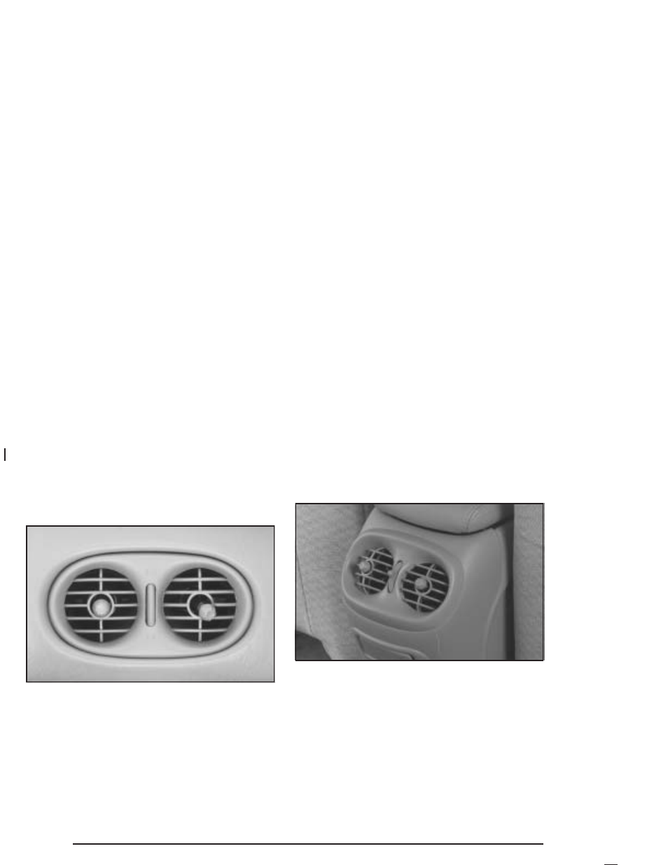 Outlet adjustment, Outlet adjustment -34, Outlet | Adjustment | Pontiac 2004 Bonneville User Manual | Page 154 / 446