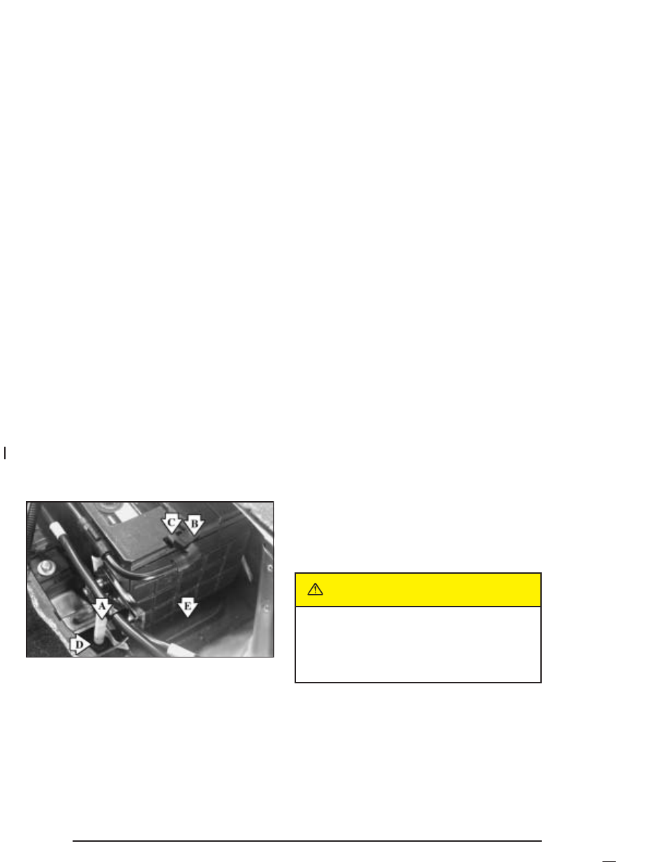 Caution | Pontiac 2004 Bonneville User Manual | Page 322 / 446