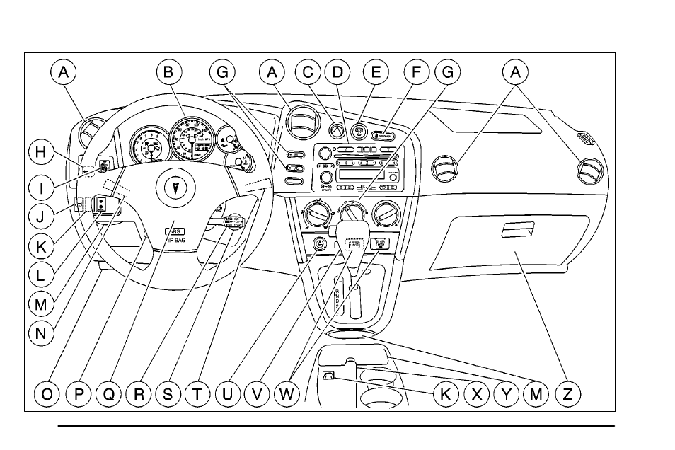 Instrument panel -- your information system | Pontiac 2003 Vibe User Manual | Page 122 / 381