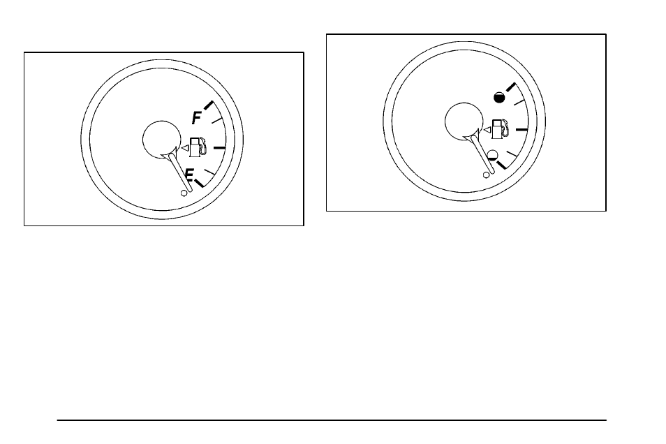 Fuel gage | Pontiac 2003 Vibe User Manual | Page 138 / 381