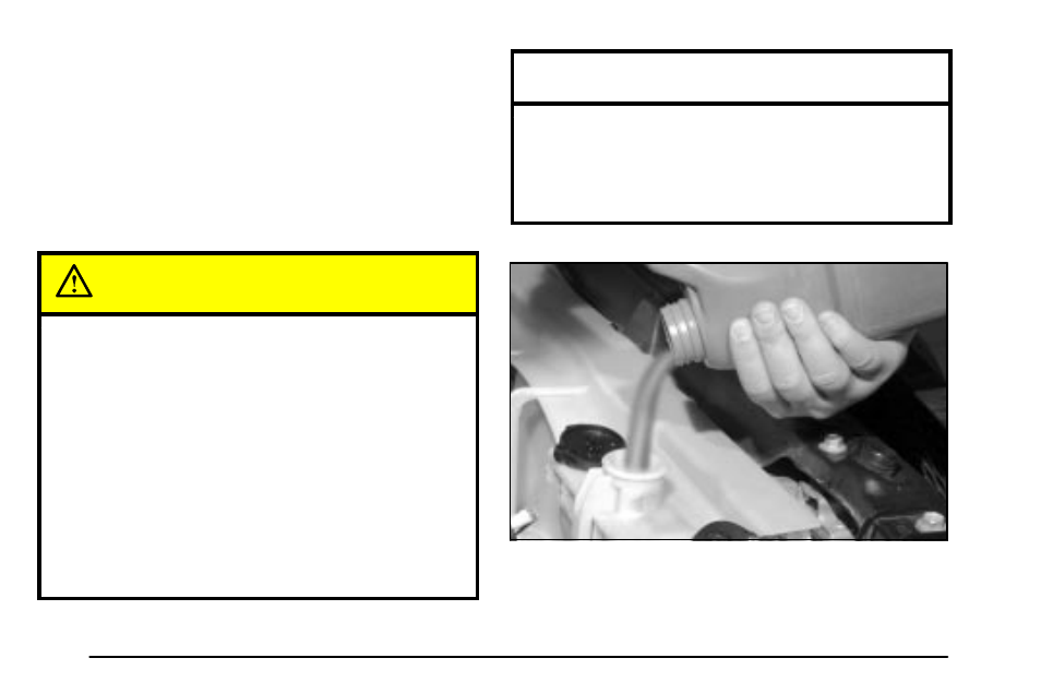 How to add coolant to the coolant recovery tank | Pontiac 2003 Vibe User Manual | Page 225 / 381